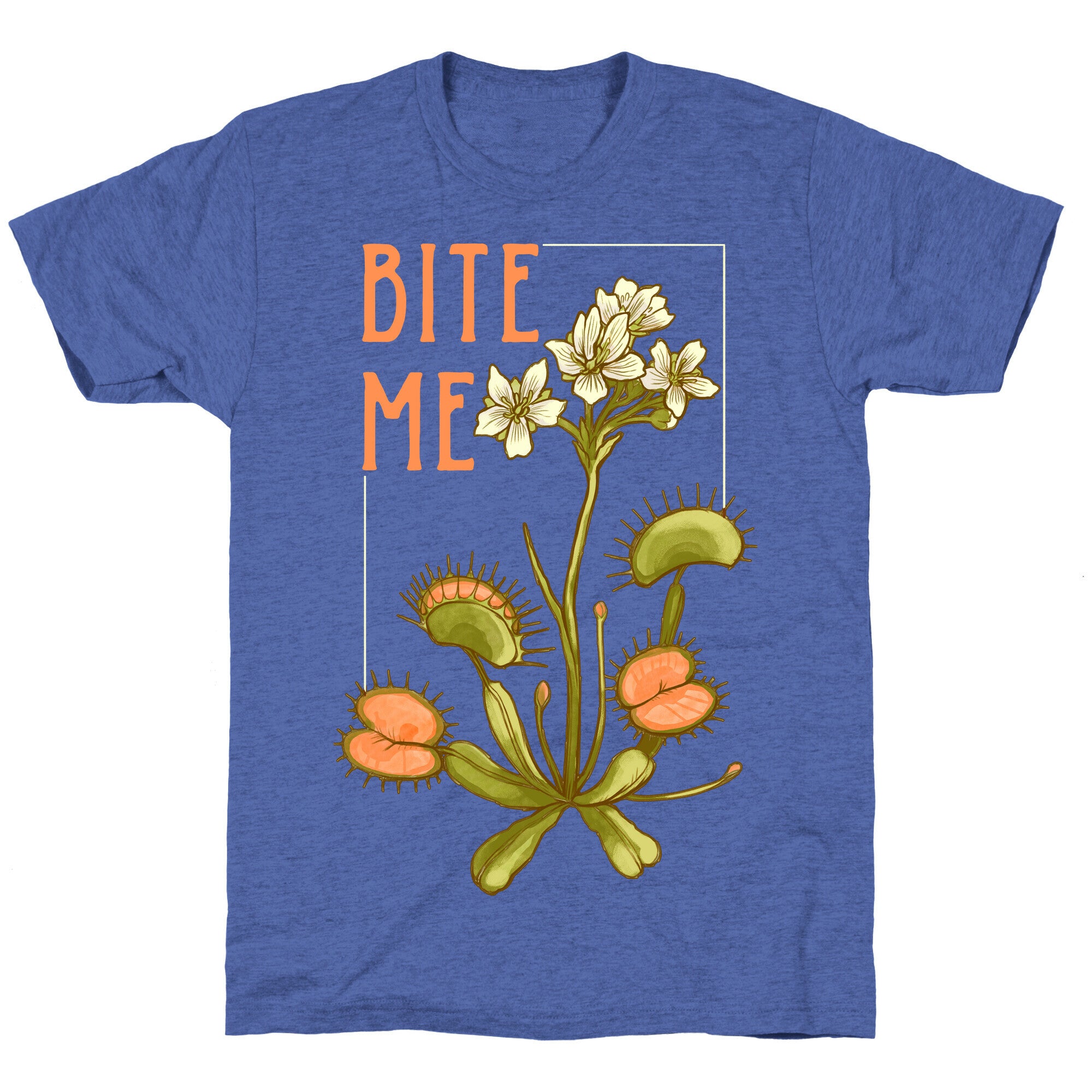 Bite Me Venus Flytrap Unisex Triblend Tee